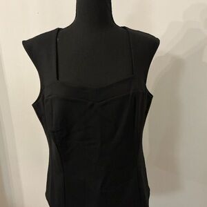 White House Black Market Black Camisole Top